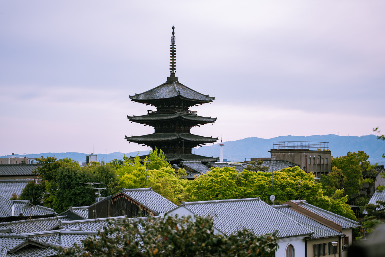 茶の湯　五重塔